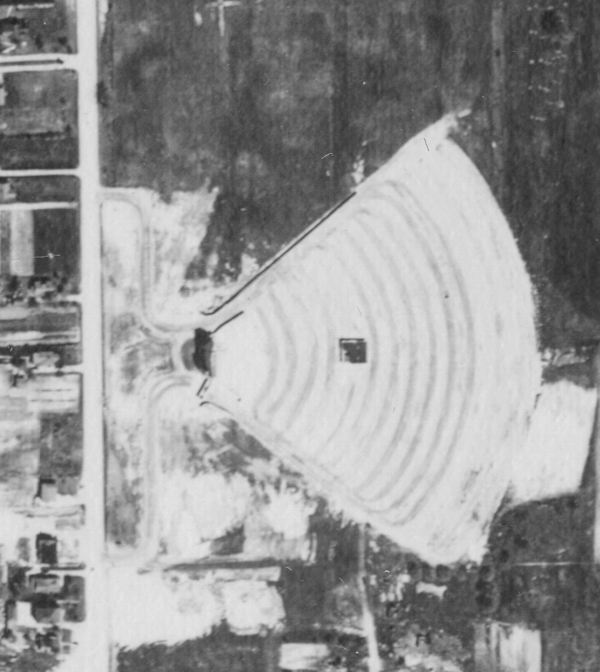 Blue Sky Drive-In Theatre - Old Aerial (newer photo)